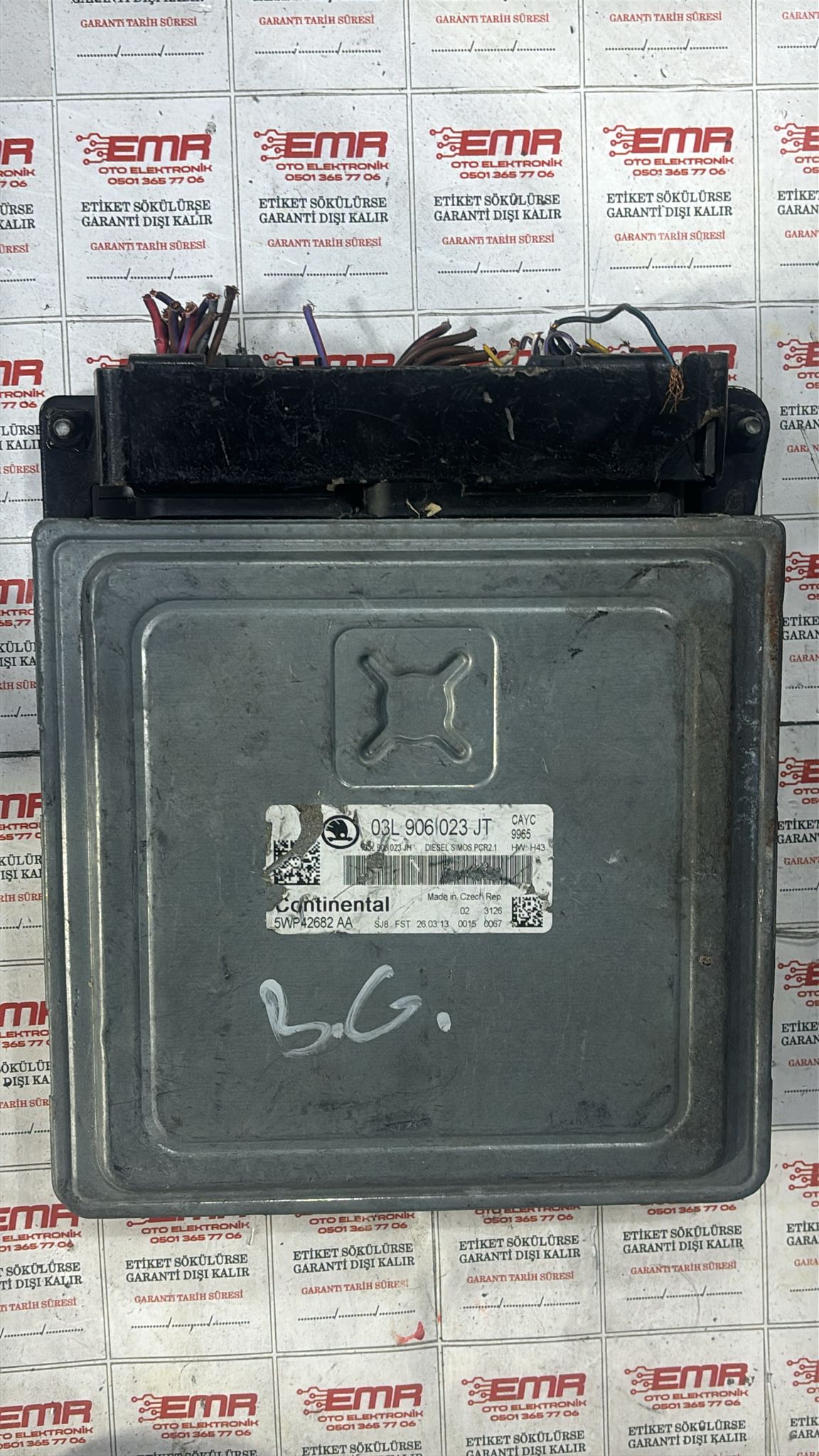 VOLKSWAGEN POLO JETTA GOLF A3 03L 906 023 JT CAY MOTOR